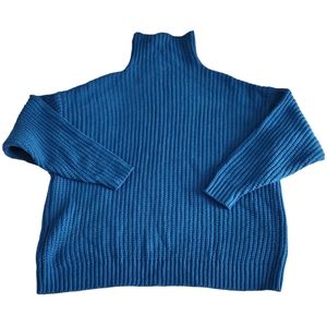 Free People Size Small Swim Too Deep Turtleneck Sweater